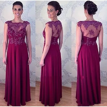 

Elegant Mother of the Bride Dress 2020 Crystal Beading Pleat Mother Wedding Party Dress vestido de madrinha Wedding Guest Dress