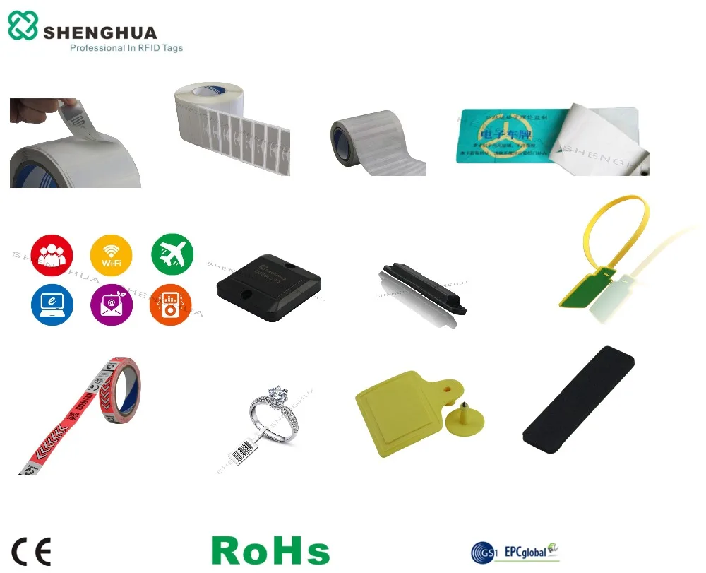 1 шт. RFID метки для системы 860 960 МГц| |