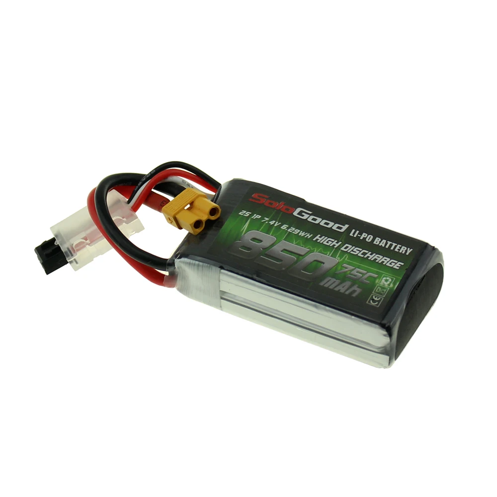 SoloGood Lipo Battery 2S 3S серия 550 мА/ч 850 Женская вилка для радиоуправляемого гоночного