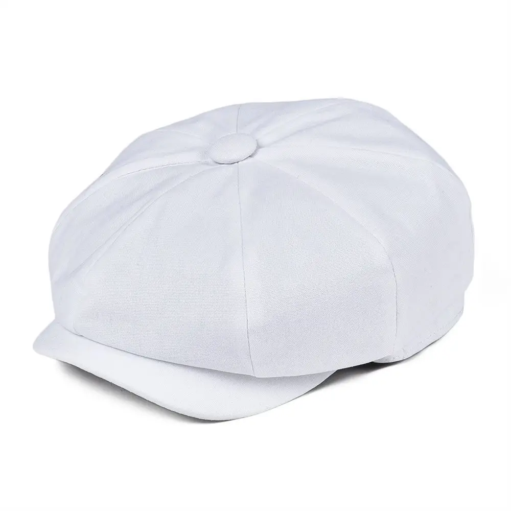 

JANGOUL Kids Cotton Newsboy Caps Boy Girl Child Apple Flat Hat Canvas 8 Panel Hat Infant Toddler Child Youth Beret Hat 008