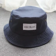 Новая мода мужские ведерко шляпы рыболовная уличная летняя Солнцезащитная шляпа мужская и женская панама с вышивкой Повседневная рыболовная шляпа