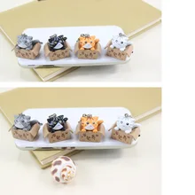 1-4 шт в поисках Питомца Кошка стиль 3,5 мм милый дизайн с котом из мультфильма мобильного телефона Ушная крышка Пылезащитная заглушка для Iphone Xiaomi