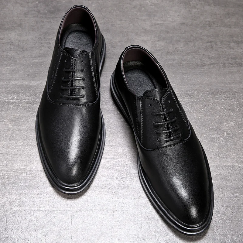 Мужские модельные туфли мужские кожаные туфли деловые мужские туфли-оксфорды мужские вечерние туфли
