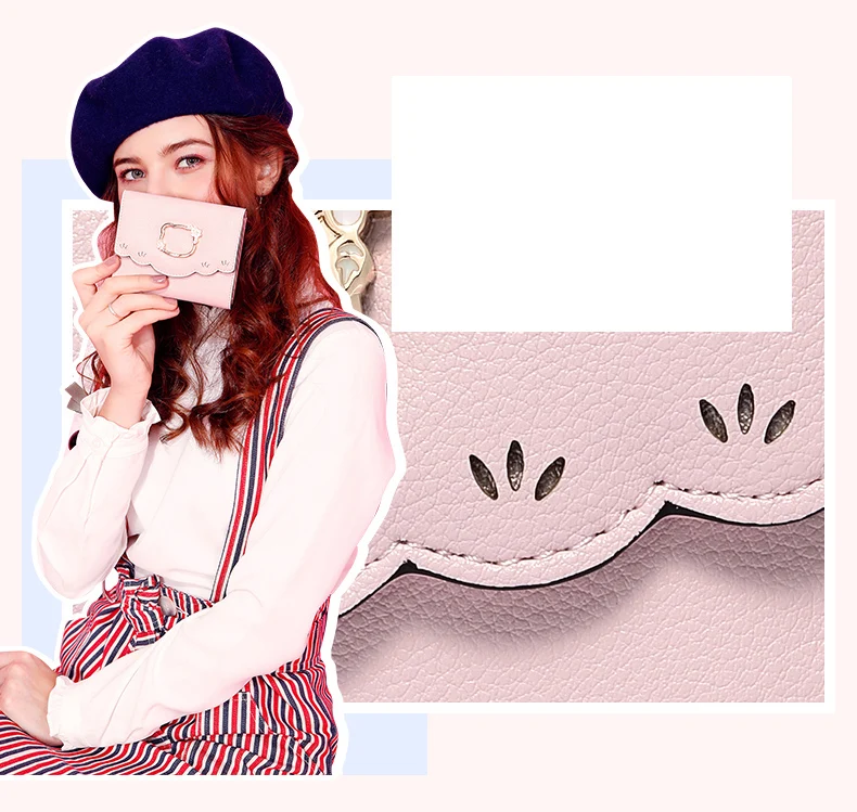 Just star women leather wallet 7