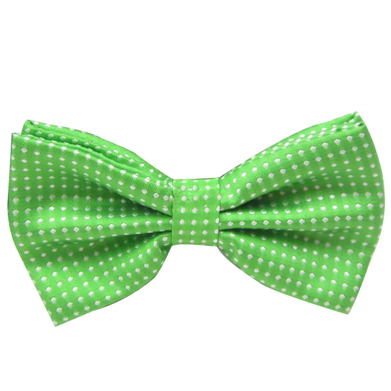 a08 green Adult Галстук-бабочка для мужчин, Официальный галстук для мужчин, деловой Свадебный галстук-бабочка для маленьких мальчиков, мужская рубашка в горошек, подарок, PSJ0175 - Цвет: a08 green Adult