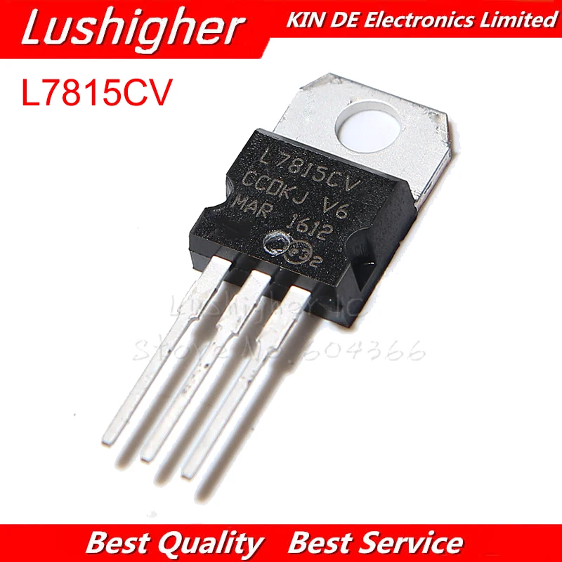 10 шт. L7815CV TO-220 L7815 TO220 7815 LM7815 MC7815 новый оригинальный | Электронные компоненты и