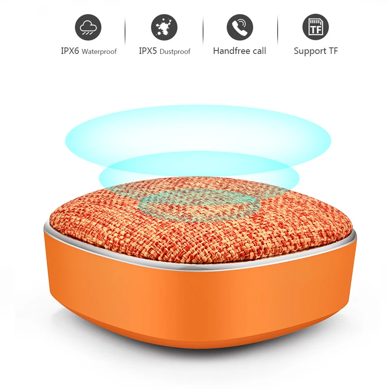 LIGE Мини Bluetooth уличный водонепроницаемый портативный беспроводной