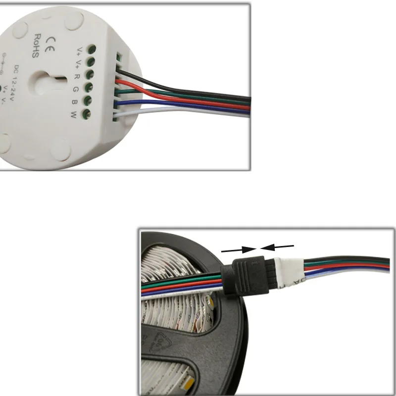 10 м DC12V RGBW Светодиодная лента 5050 60 Светодиодный/м с UFO WiFi контроллер 12 В адаптер питания smd5050 Светодиодная лента RGBW RGBWW светодиодный набор полосок