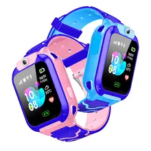 Q12B Водонепроницаемые Детские Смарт-часы SOS Antil-lost Smartwatch Детские 2G sim-карты часы вызова расположение трекер Smartwatch PK Q50 Q90 Q5