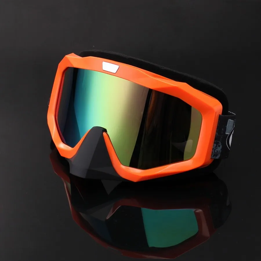 POSSBAY многоцветные пылезащитные линзы лыжные очки с защитой от ультрафиолетовых лучей-защитные очки для сноуборда Мужские Женские гоночные внедорожные мотокроссы