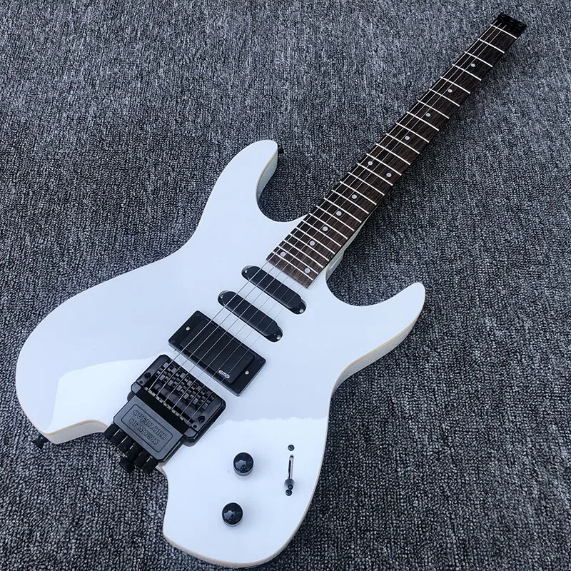 

2019 High quality Headless Electric guitar Rosewood Fingerboard,S-S-H Pickup,Black Hardware,free shipping