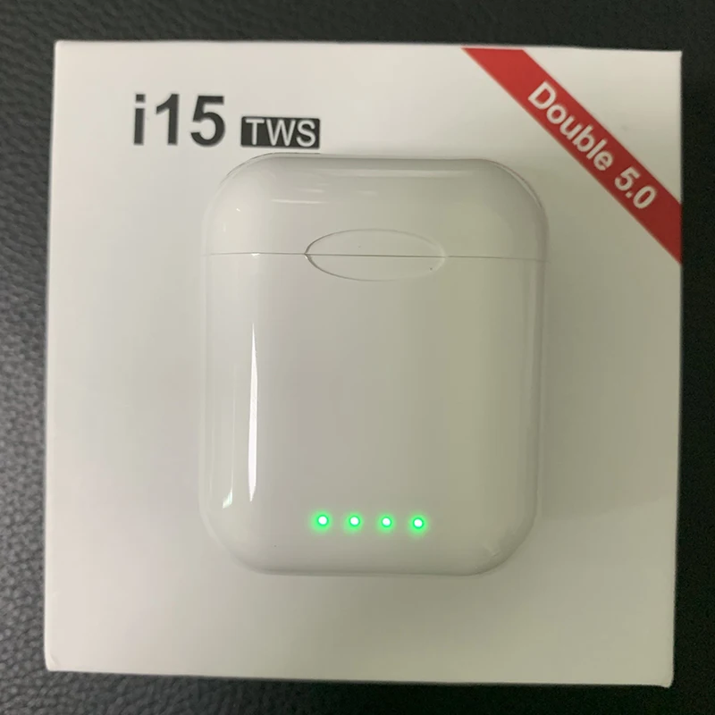 Новые мини i15 tws наушники беспроводные для зарядки bluetooth v5.0 сенсорные с микрофоном