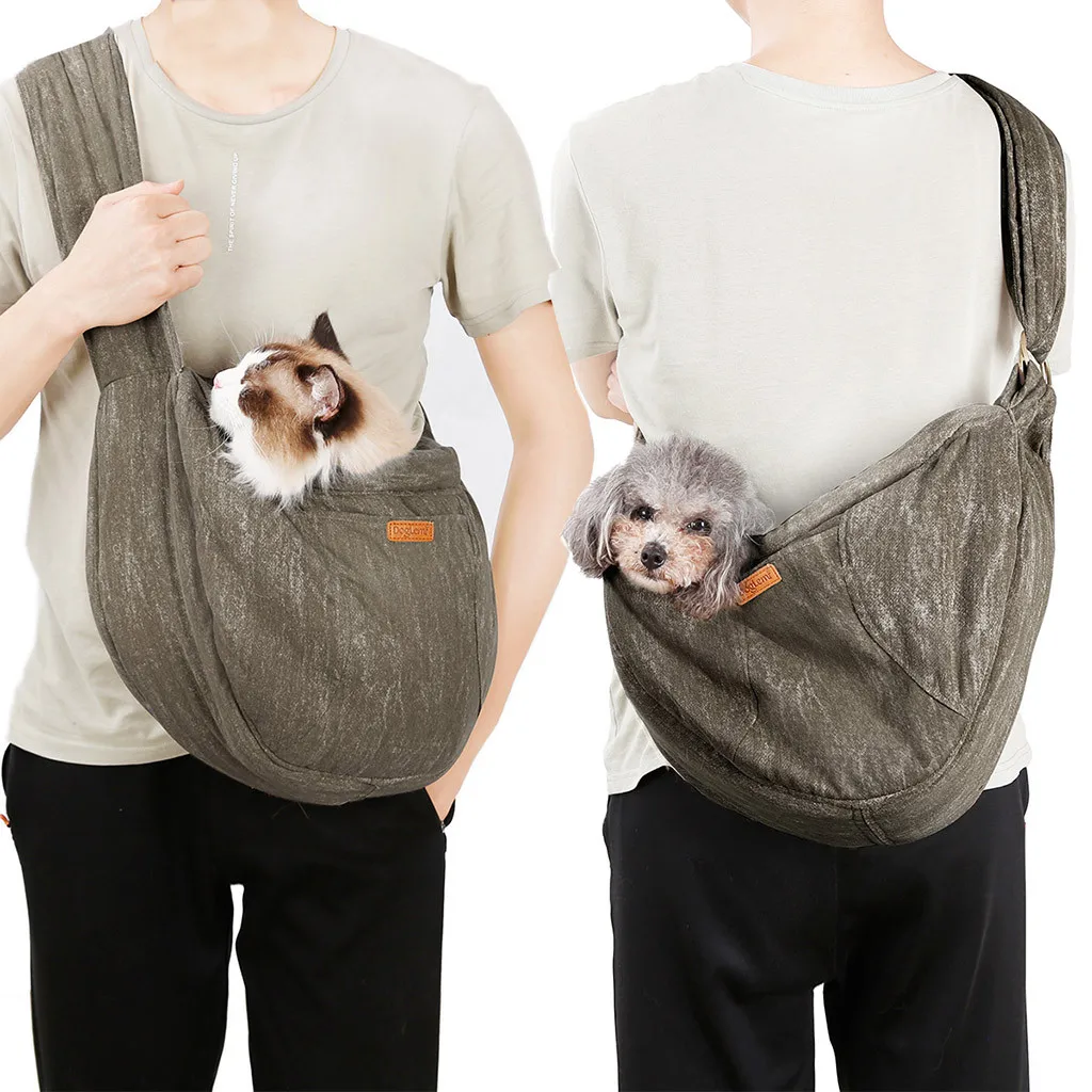 Новая Полиэфирная Сумка для домашних животных, переноска для собак, кошек, дорожная сумка на плечо, сумка для собак, слинг, сумка принадлежности для домашних животных, сумка На открытом воздухе#20/5