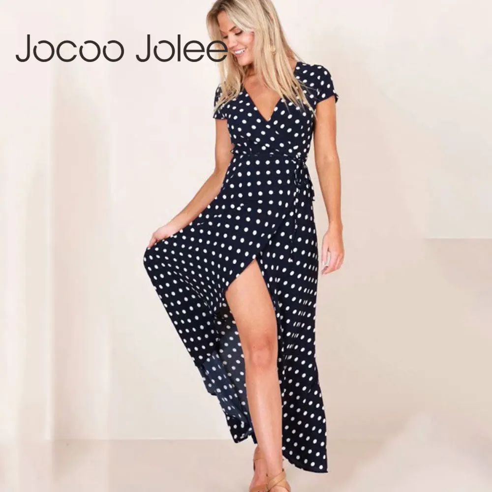 Летнее женское длинное платье Jocoo Jolee вечернее платье|Платья| |