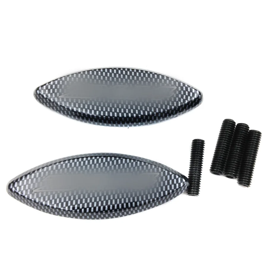 

Aftermarket free shipping motorcycle parts Mirror Block off for 2006-2009 Kawasa Ninja ZX-14 ZX14 R ZX-14R ZX1400 CARBON FIBER