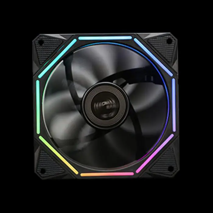 Чехол для компьютера PC охлаждающий вентилятор светильник RGB регулируемый светодиодный светильник 120 мм кулер вентилятор светильник