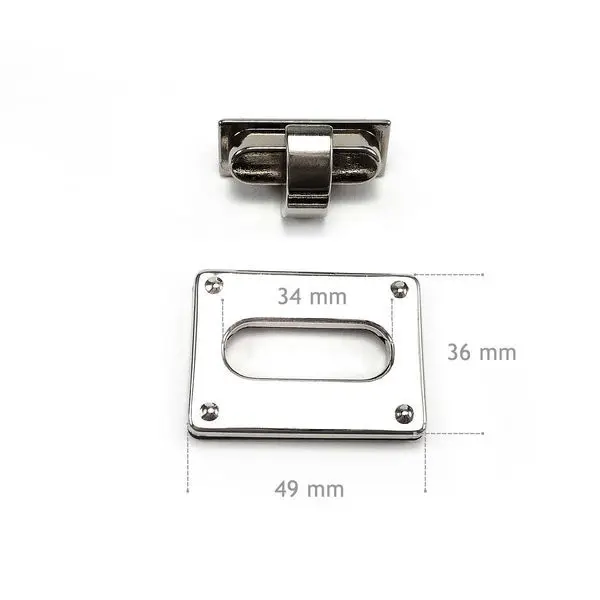 MMF Locking Zipper Bag Seven PIN Lock LARGE 16 x 12" NAVY Nylon RG30/22 