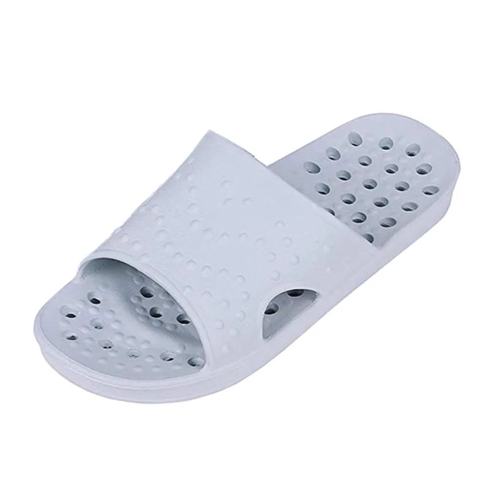 

Men Slippers Shoes Summer Flip Flops Shower Sandals Quick Drying Bathroom Soft Sole House Slippers Indoor Outdoor Beach Shoes