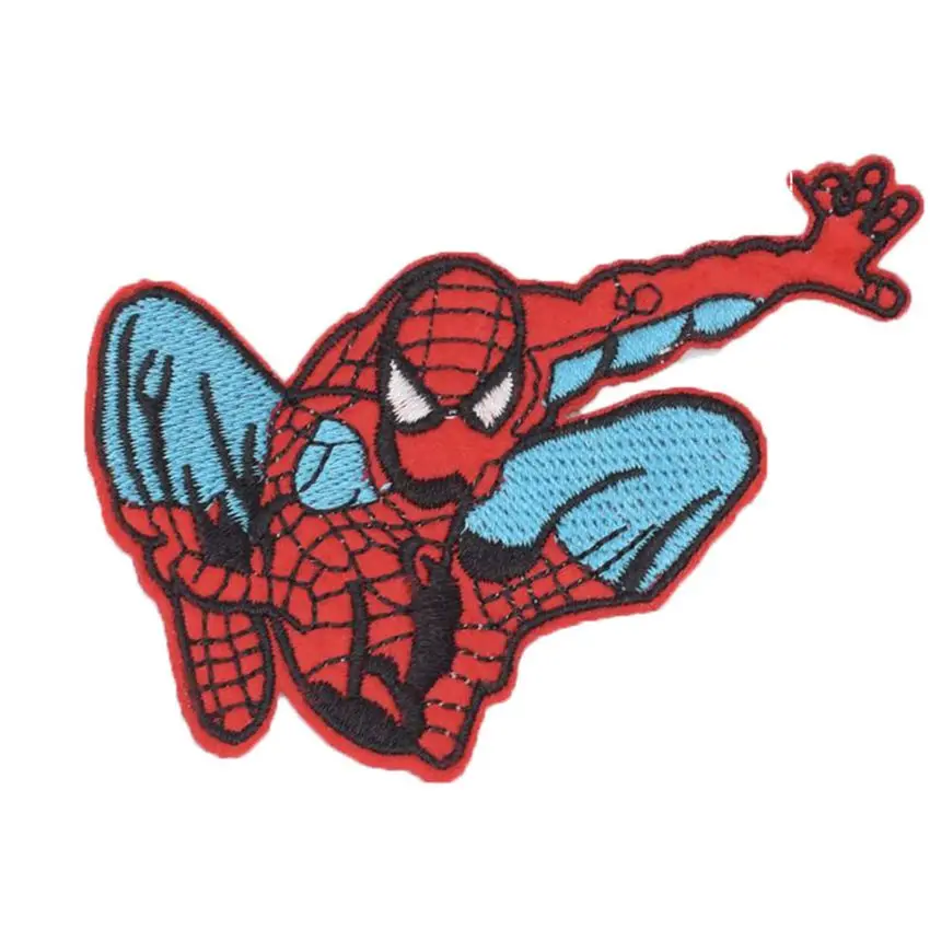 

Patches For Clothing Spiderman Web Marvel Comics Superhero Movies Cartoon Sew Or Iron On Patch Badge Diy Application Appliques