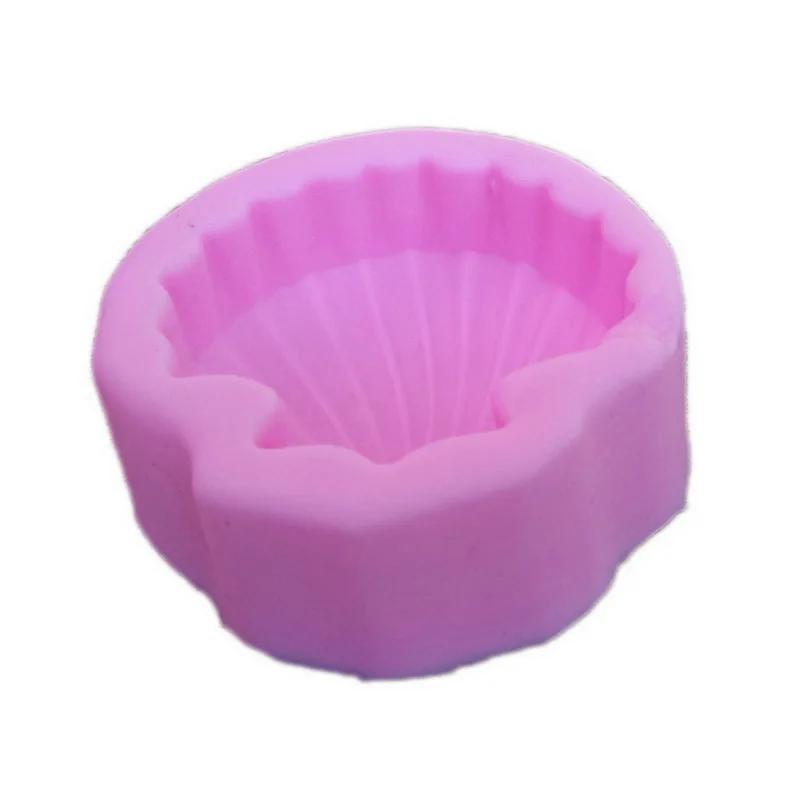 1pcs Home Made Cake Bread Jelly Pudding Snacks Silicone Seashell Molds