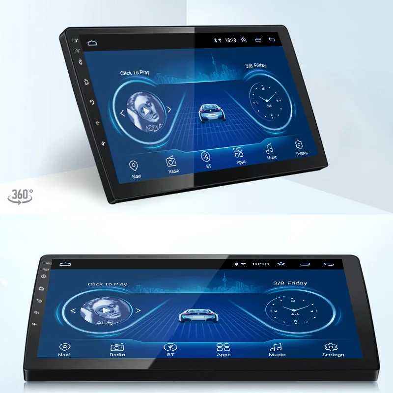 Excellent 10.1inch Android 8.1 2.5D Tempered HD Touchscreen Radio forNissan QashQai X-Trail 2013-2016  with Bluetooth USB WIFI support SWC 4