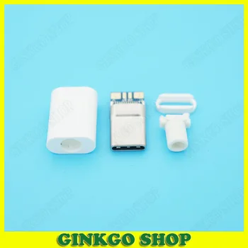 

20sets High Spreed Usb-C Type Male Plug Pcb Board Solder Wire Typc C USB Data Connector