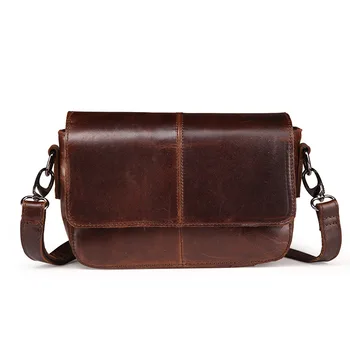 

2017 Esiposs Genuine Oil wax cowhide leather women's cross body bag female sholder bag real leather women purse free shipping