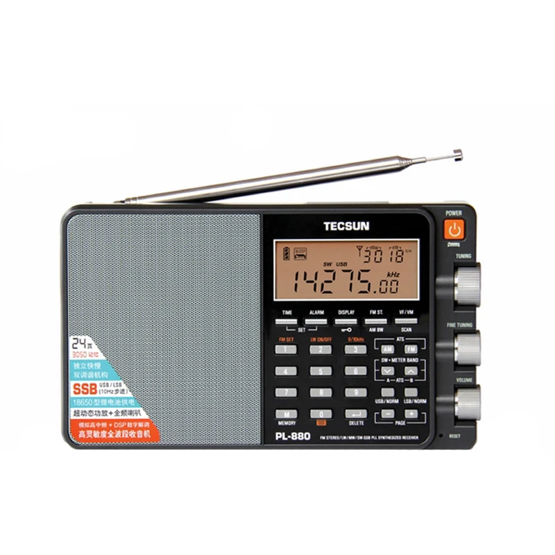 TECSUN PL-310ET AM FM Digital Radio Portable LW SW World Band Stereo Receiver