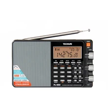 TECSUN PL-880 портативное стерео полнодиапазонное радио с LW/SW/MW SSB PLL режимами FM (64-108 МГц)