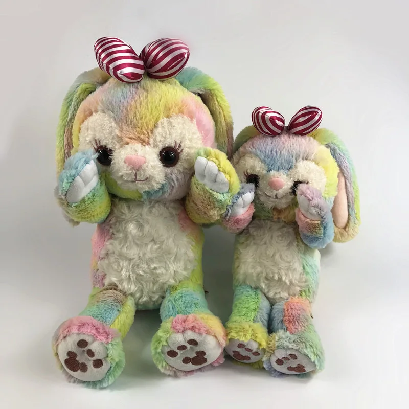 

1pcs Duffy Bear New Friends Stellalou Plush Toys Cute Colourful Rabbit Soft Stuffed Doll Baby dolls Girls Children Birthday Gift
