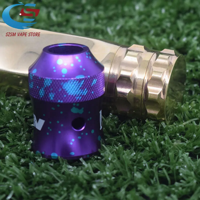 Avid Lyfe Gyre Mod AV латунь механический мод с 24 мм 2 пост битва колода RDA ModFather Cap вейп