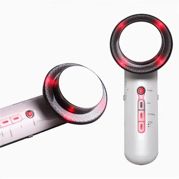 3 em 1 Ultrasound Fat Cavitação Ems Infravermelho Slimming Massageador Corporal Moldar Instrumento Galvânica Queimador Infravermelho Ultrasonic Ther 10 3 em 1 ultra-som cavitação gordura ems