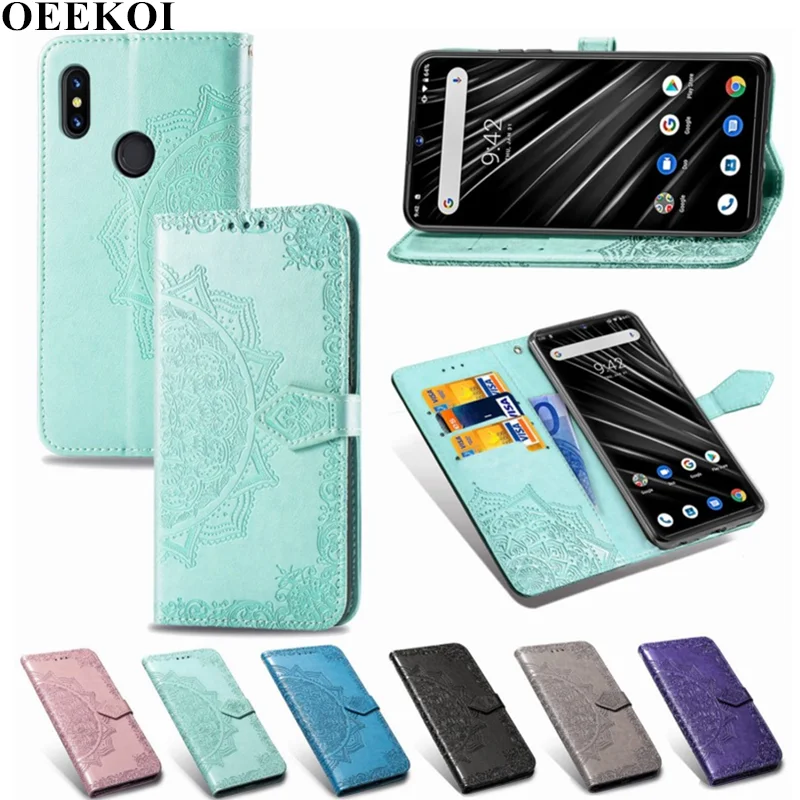 

OEEKOL Datura Flower Flip Cover Leather Case for UMIDIGI S3 Pro