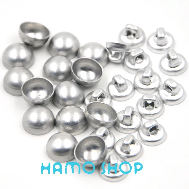 100 компл./лот # 16 60Aluminum круглая ткань с покрытием грибов тканевая Крышка для