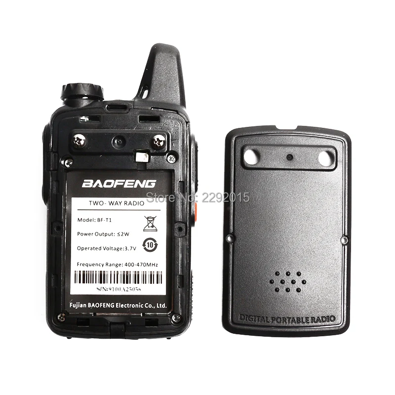 Baofeng T1 Walkie Talkie BF-T1 Two Way Radio mini Portable Ham FM CB Radio Handheld Transceiver For Hotel Restaurant Barbershop