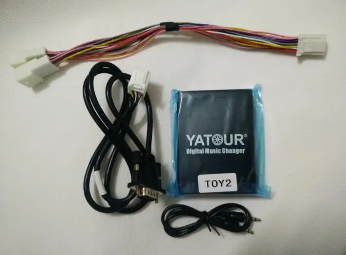 Yatour Автомобильный цифровой музыкальный проигрыватель USB MP3 AUX адаптер для 2005-2011 Toyota/Lexus/Scion/Land Cruiser/Prado/eiz