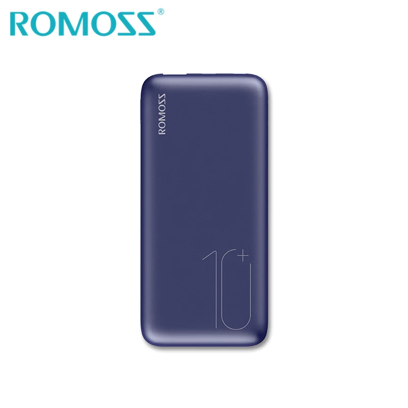ROMOSS 10W cargador inalámbrico rápido banco de energía 10000mAh y 18W QC 30 carga rápida para iPho