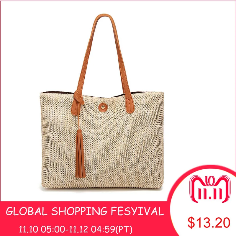 2018 Fashion Beach Bag for Summer Big Flower Straw Bag Handmade Woven High Quality Shoulder Bags Ladies Shopping Travel Tote Bag 2018 Fashion Beach Bag for Summer Big Flower Straw Bag Handmade Woven High Quality Shoulder Bags Ladies Shopping Travel Tote Bag