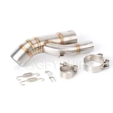 Для BMW S1000RR ботинки в байкерском стиле без шнуровки с глушитель среднего звена трубы S 1000 RR S1000RR Escape аксессуары 17 18