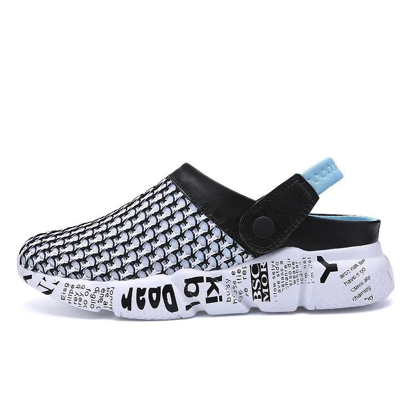 Macvise New 2019 Men Summer Shoes Slip-on Croc Clogs Water Sandals Breathable&light Casual Slippers