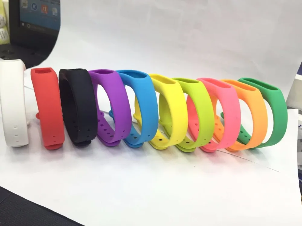 Силиконовые ремешки для замены Xiaomi mi Band 2 наручный ремешок mi band 4 умный Браслет mi band 3 браслет