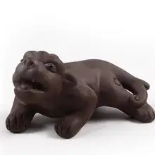 Стиль yixing ручная работа, из фиолетовой глины Чай домашних животных элегантное украшение дома Счастливые Животные Улун чайные наборы около 5 см* 9 см t66