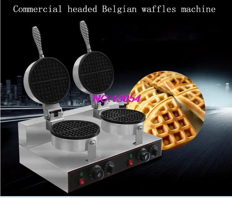 

2017 the most practical commercial double waffle machine muffin machine waffle oven Belgian waffles waffles maker