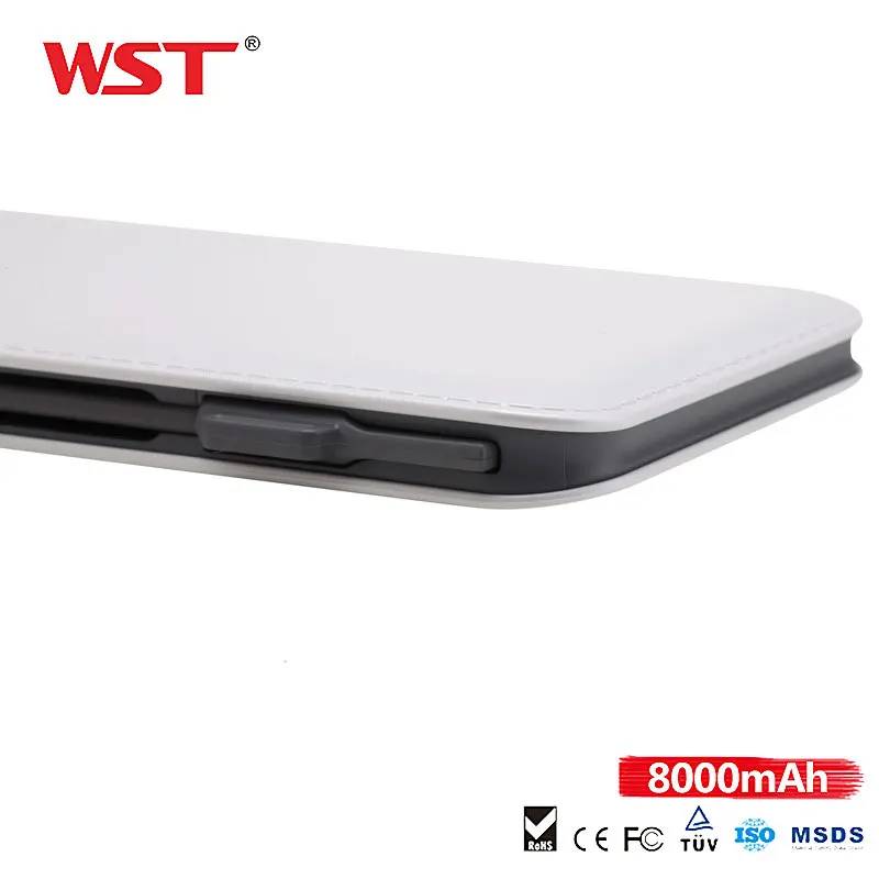 Оригинальное портативное зарядное устройство WST ультратонкий аккумулятор литий