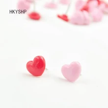 HKYSHP 50 шт./компл. креативные романтические в форме сердца pushpin милые розовые нажимные шпильки thumtack офисные школьные аксессуары Принадлежности