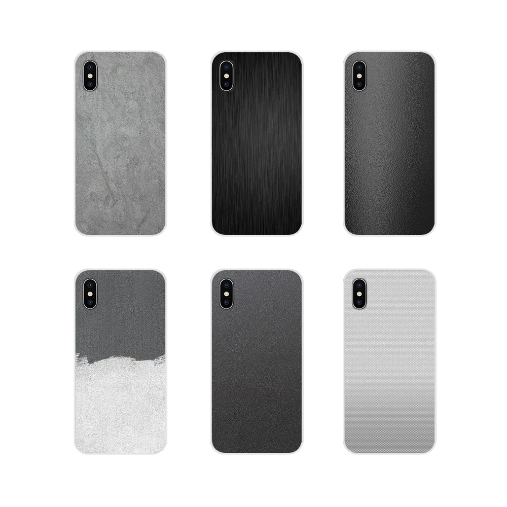 For Samsung Galaxy S3 S4 S5 Mini S6 S7 Edge S8 S9 S10 Lite Plus Note 4 5 8 9 Simple Gray Pattern Accessories Phone Shell Covers | Мобильные