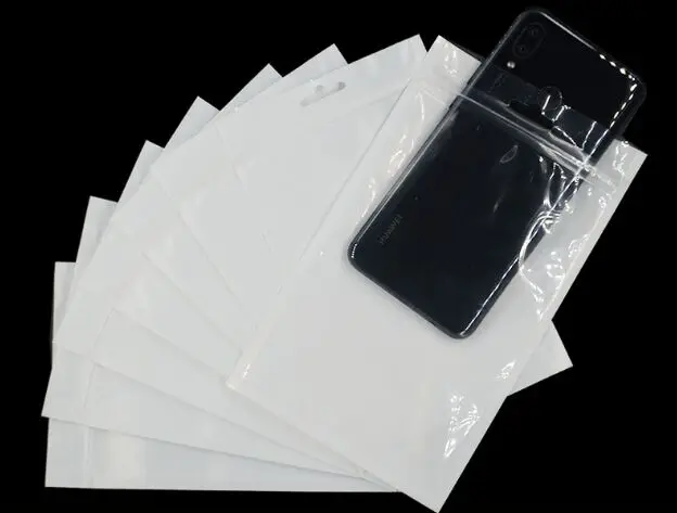 1000 шт/партия(8*14 см) обертывание телефона лайнер пакет сумки молния прозрачный белый розничная пластиковые пакеты для упаковки электронные аксессуары поли сумки