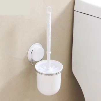 

Creative stainless steel long handle toilet brush