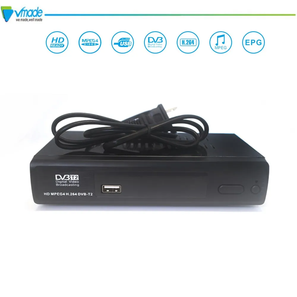 

DVB-T2/T HD Digital TV Tuner Receptor MPEG4 H.264 DVB T2 Terrestrial Receiver DVB T Support 3D interface Standard Set Top Box