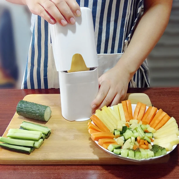 

One Step French Fry Cutter Vegetable Fruit Slicer Kitchen Gadget Tool